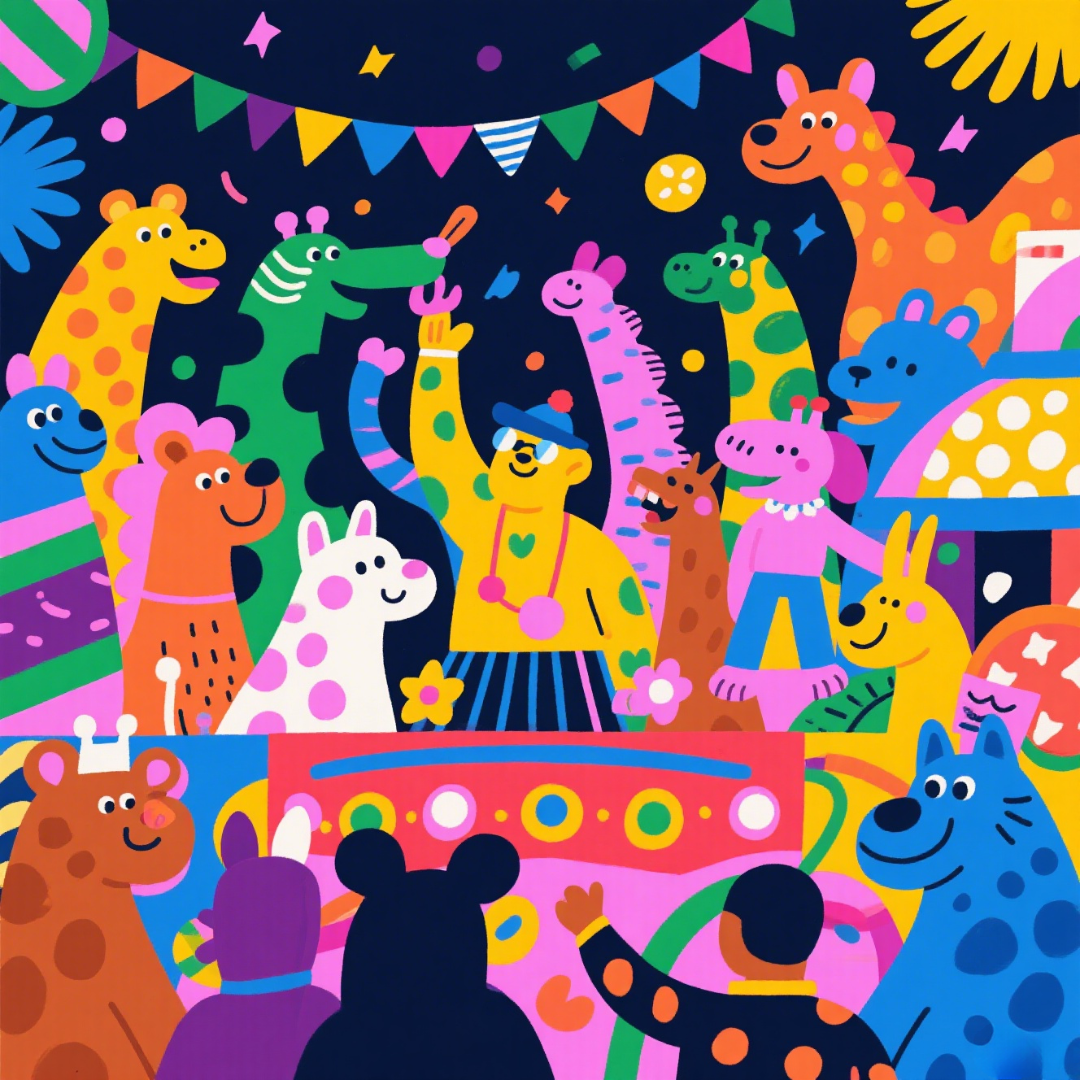 《澳大利亚小镇举办 “动物狂欢节”，萌趣互动暖人心》